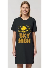 Дамска тениска рокля MadColors - Sky High